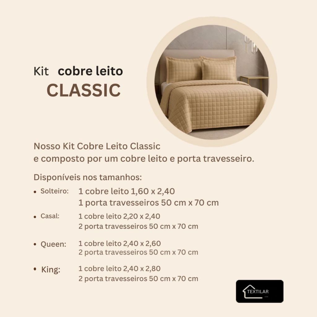 Detalhes do Colcha Cobre Leito King Size 2,40 x 2,80