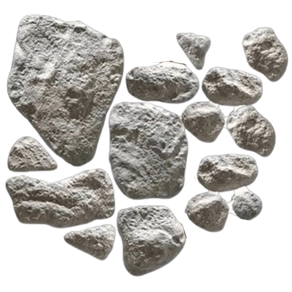 Forma 3d 15 Molde Para Fazer Pedra Moledo Gesso ou Cimento 3d 585-C