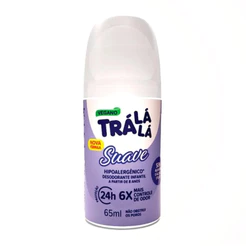 Desodorante Roll-On Infantil Trá Lá Lá Suave 65ml