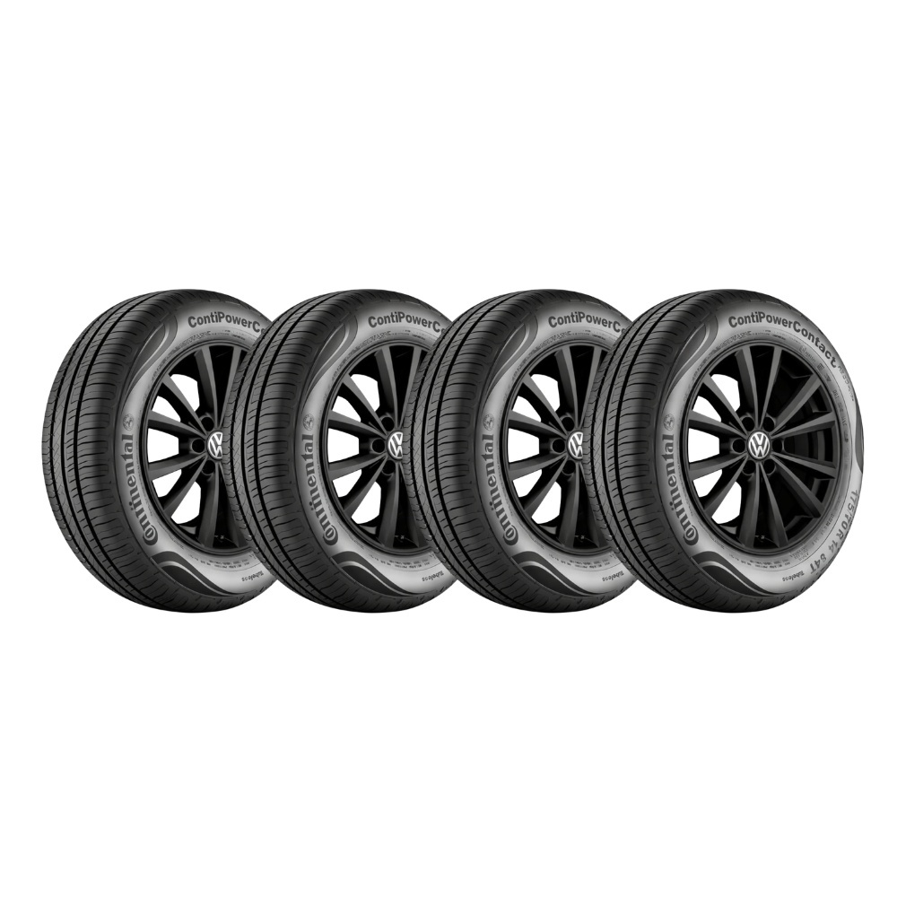 Kit 4 Pneus ContiPowerContact 175/65R14 82T Continental