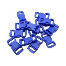 FECHO 10MM PLASTICO 1000 PEÇAS COR AZUL ENGATE RAPIDO PARA COLEIRAS GATO PEITORAL PET BOLSA MOCHILA ALÇA MOCHILA