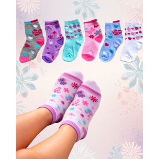 KIT até 12 Meia Infantil Menino e Menina 2 a 6 Anos Estampas Variadas em Oferta na Shopee