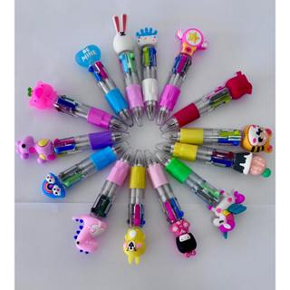 Mini Caneta Anime 4 Cores Personagens Kawaii Sortidos | Caneta Fofa Papelaria Escolar Estudante em Oferta na Shopee