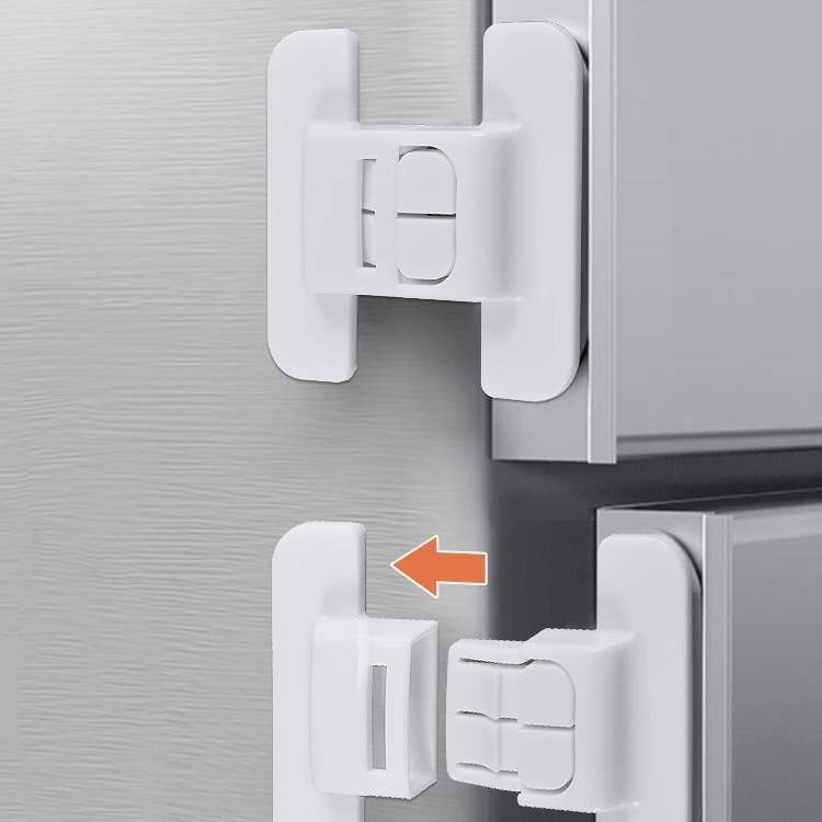 Trava Gaveta Armário Geladeira Porta Vaso Sanitário Segurança Protetor Infantil em Oferta na Shopee