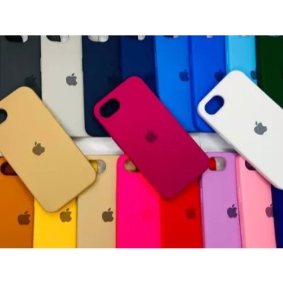 Capinha Capa para IPHONE 16E CASE de silicone aveludada com proteção premium