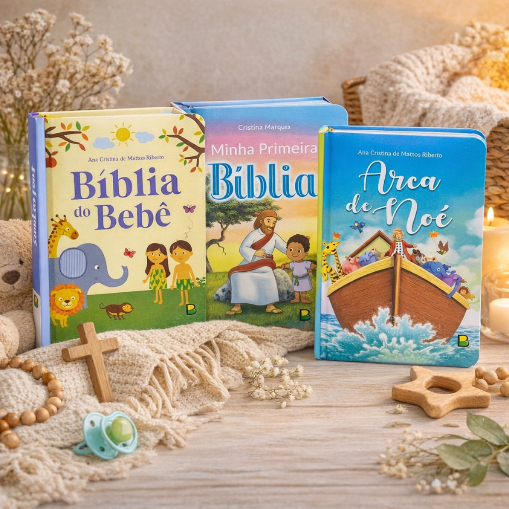 Livros Bíblicos Infantil para Criança Meu Livro Fofinho Arca de Noé, Orações e Histórias da Bíblia ! em Oferta na Shopee