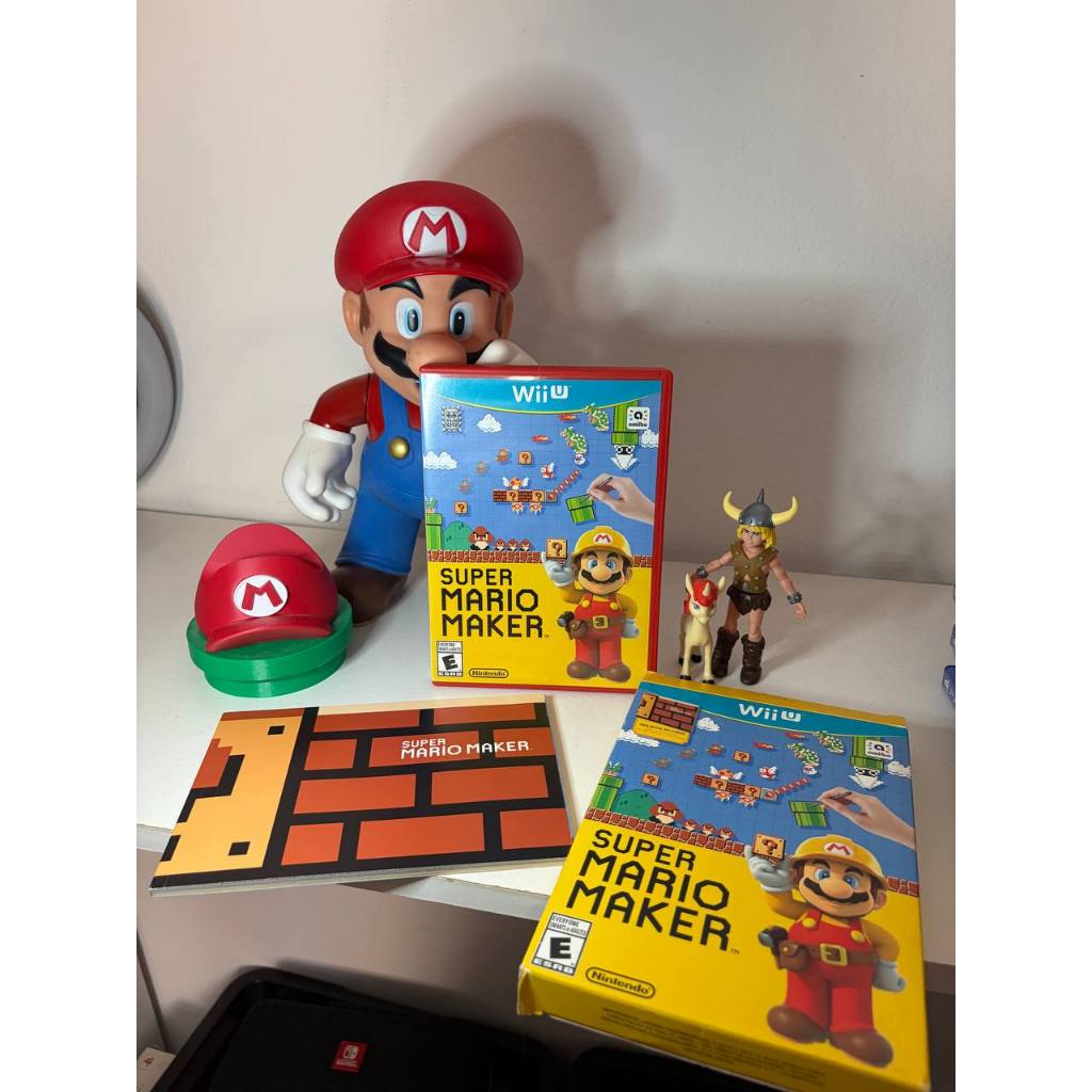 JOGO SUPER MARIO MAKER EDIÇÃO ESPECIAL NINTENDO WII U MIDIA FISICA