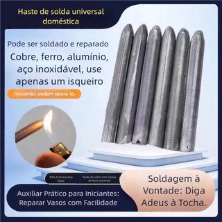 3/6/9 Pcs Haste de Solda de Metal - Baixa Temperatura, Fácil Fusão para Soldagem de Alumí…