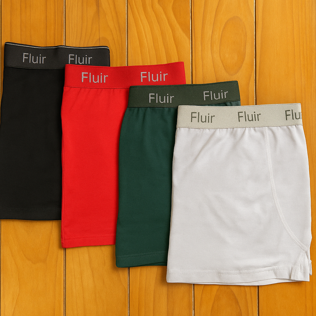 Kit 5 Cueca Boxer Masculina de Algodão Confortável Elástico Reforçado Adulto