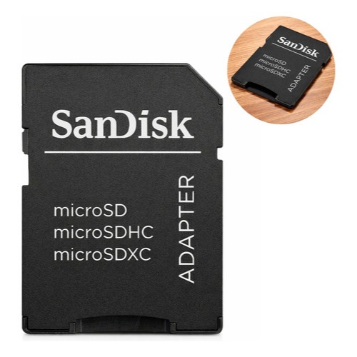 Adaptador P/ Cartão De Memória Microsd Microsdhc Microsdxc
