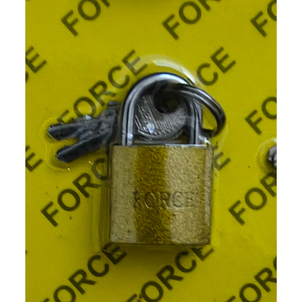 Imagem Cadeado 20mm Mini para Armário/Bolsas/Malas