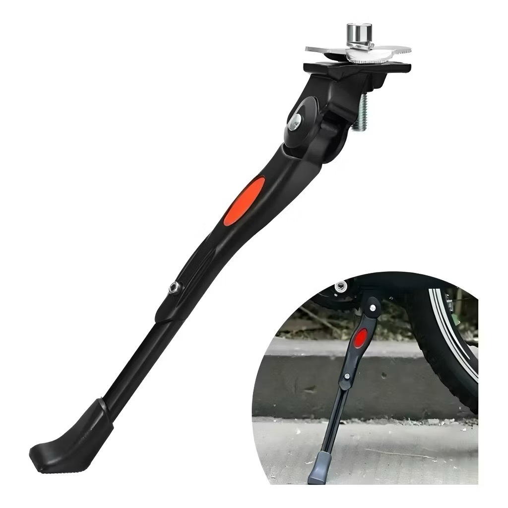 Descanso Lateral Pezinho Alumínio De Descanso Para Bike Bicicleta Regulavel Emborrachado Com Apoio Aluminio Mtb Speed em Oferta na Shopee