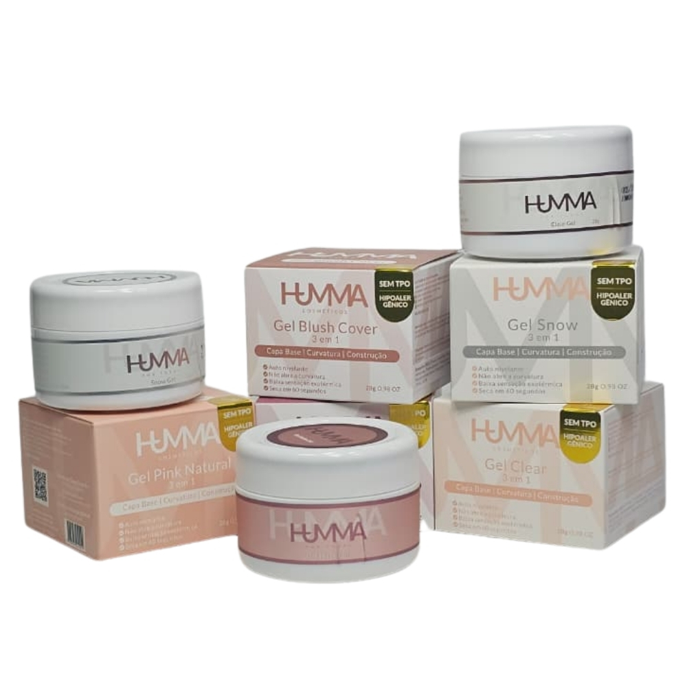 Gel Construtor para Alongamento (Sem TPO) 28g - 3 em 1 - Humma em Oferta na Shopee