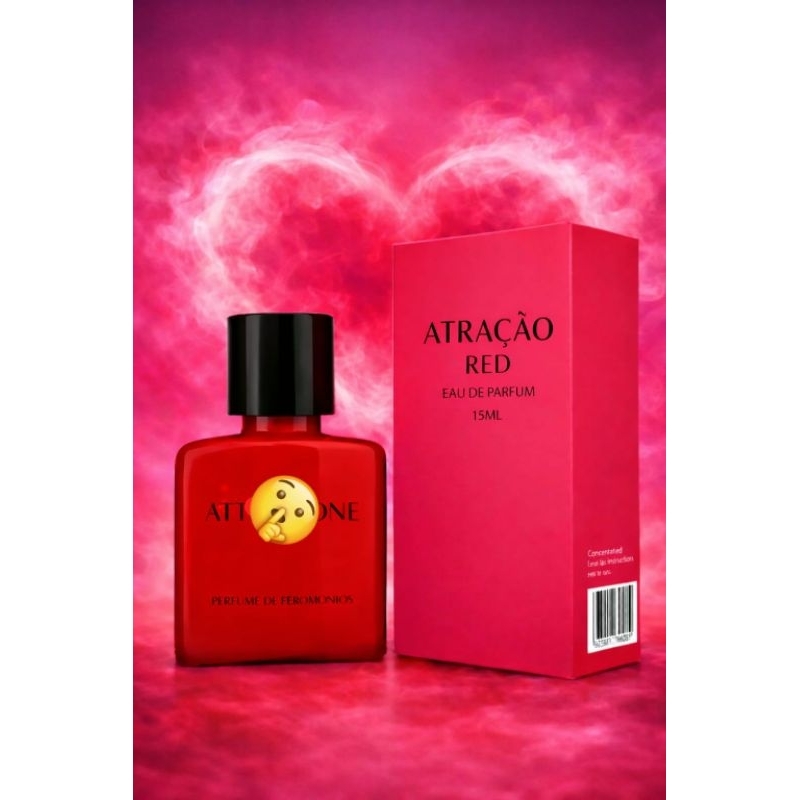 Perfume Masculino 15ml com Feromônios Ativado frasco recarregável Atração e sedução AttracioneMen
