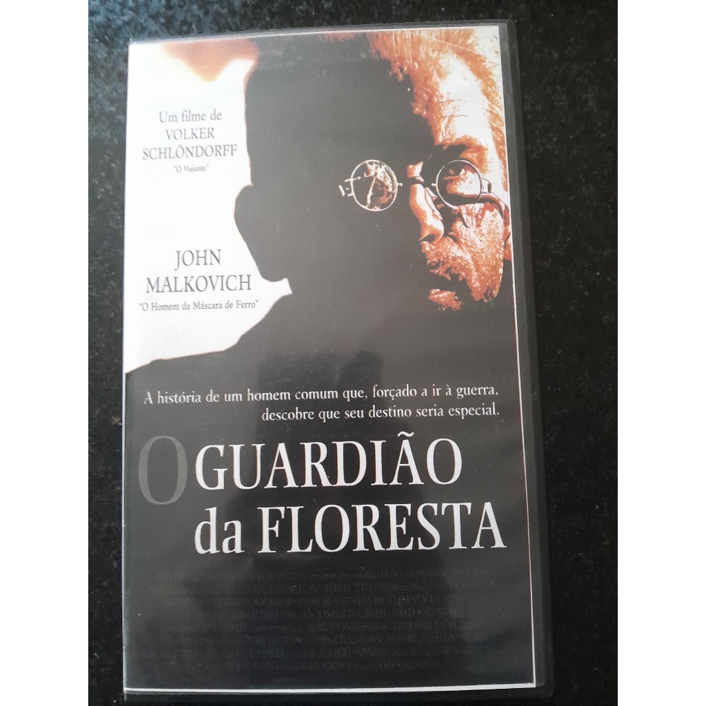 VHS O Guardião da Floresta Legendado Volker Schlondorff John Malkovich