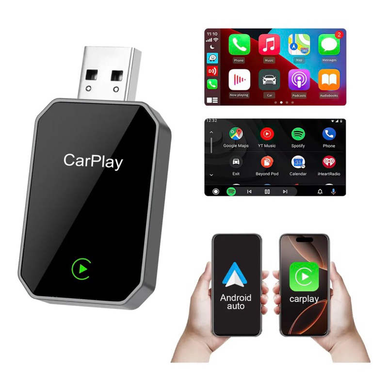 Adaptador Bluetooth Sem Fio Carplay Dongle Para Veículos