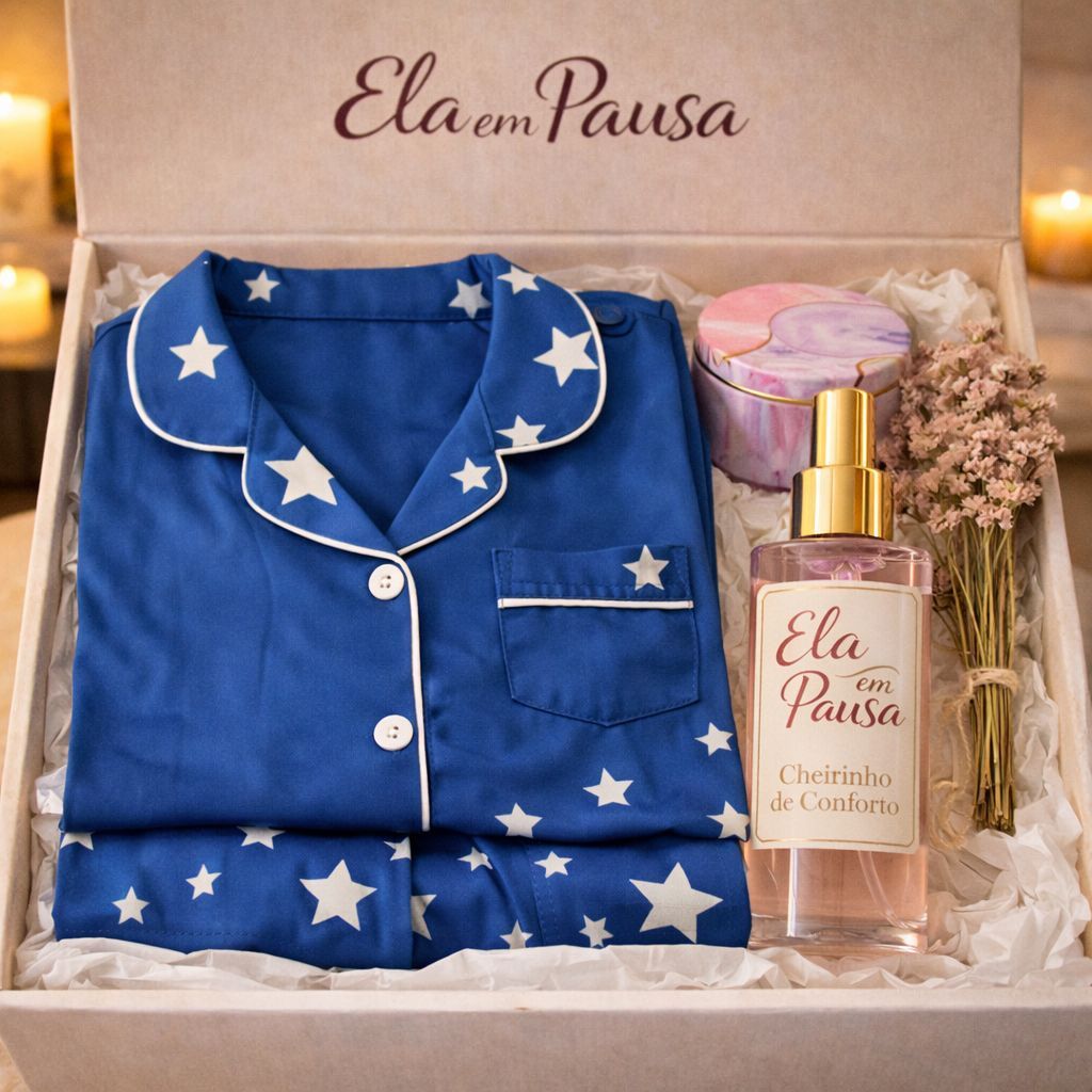 Kit Presente Feminino Completo | Mulher, Esposa, Mãe, Namorada ou Irmã | Kit Conforto Ela em Pausa em Oferta na Shopee