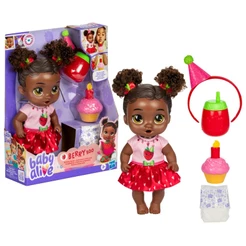Boneca Baby Alive Festa De Aniversário Berry Boo Negra - Hasbro G0342