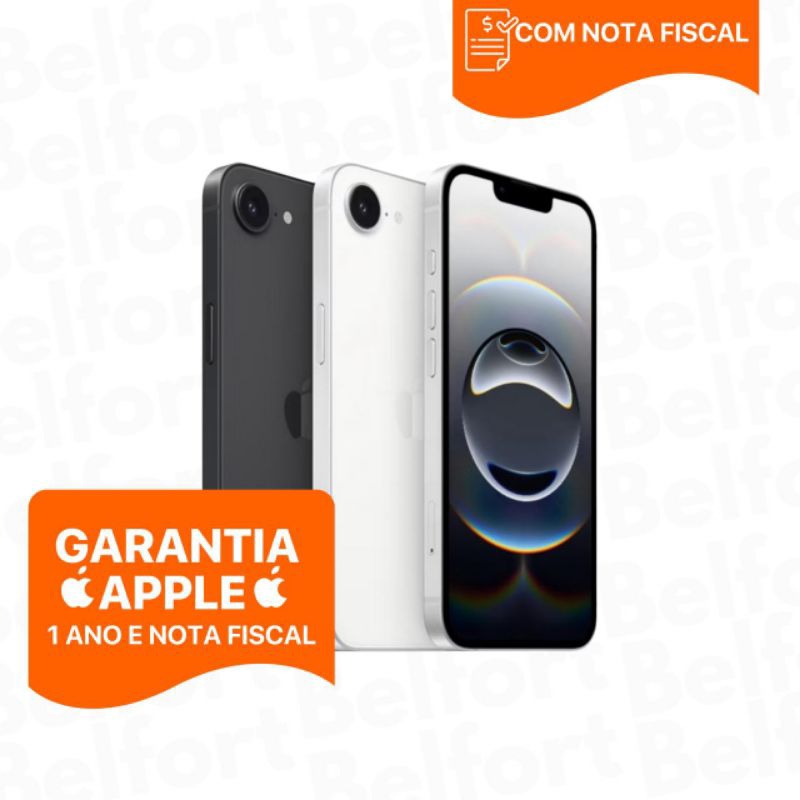 Celular iPhone 16e 128gb ou 256gb - Lacrado 1 Ano de Garantia Apple