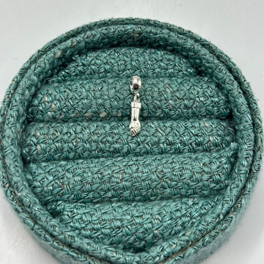 Berloque para pulseiras figa prata 925