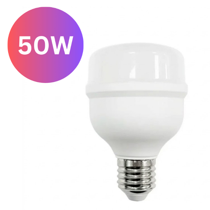 Lâmpada 50W Bulbo Led T100 Branco Frio 4000 Lumens IP20