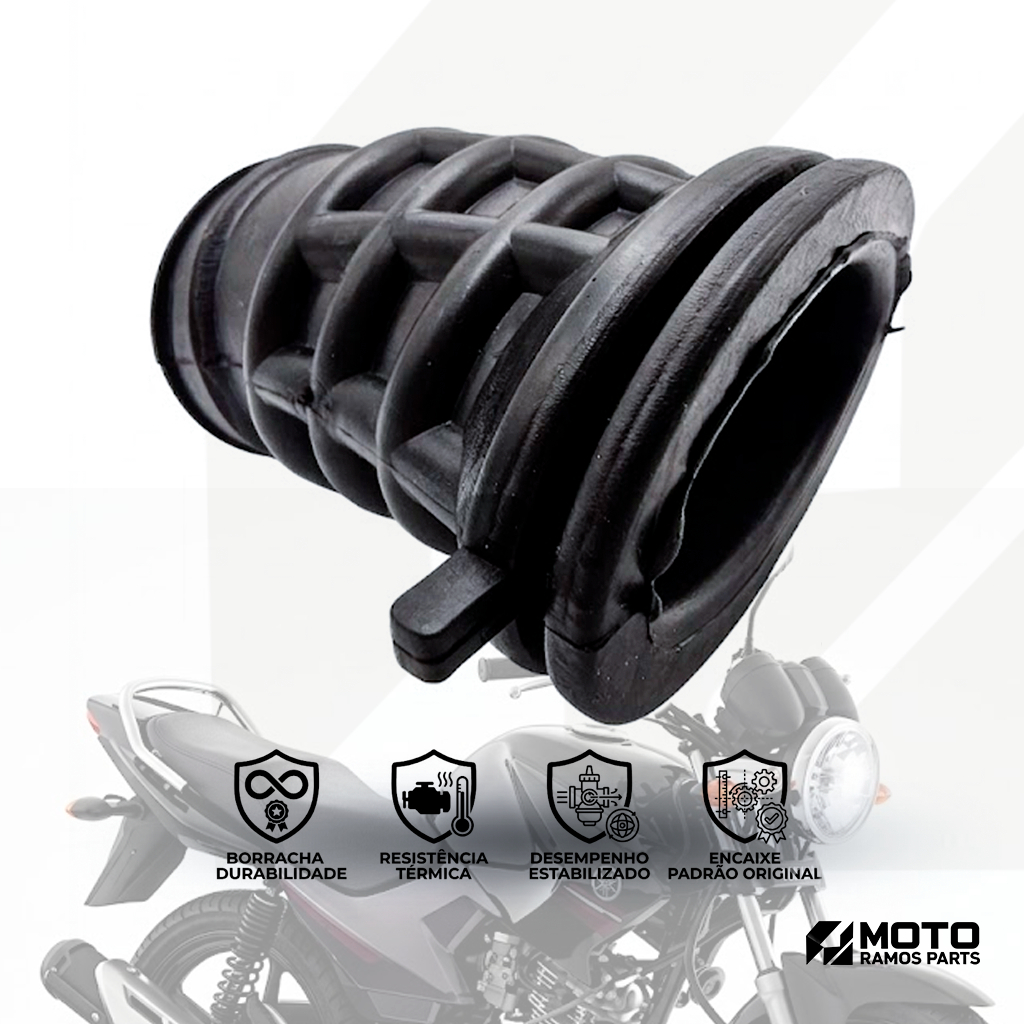 Condutor Filtro Ar Do Carburador Ybr Factor 125 2000 A 2008