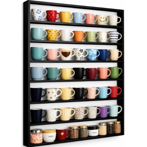 Organizador de Esmaltes de Parede MDF – Porta Esmaltes para Salão