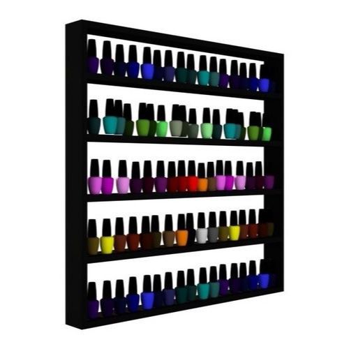 Porta Esmaltes de Parede Grande – Organizador para até 200 Esmaltes