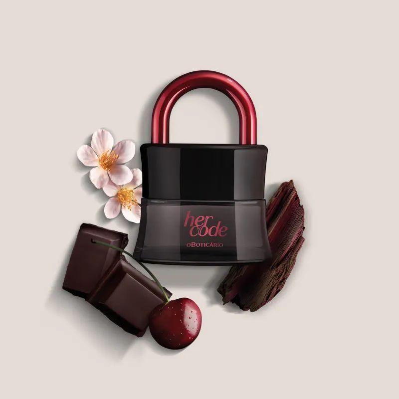 Perfume HerCode: O acorde Código Secreto que vicia os sentidos