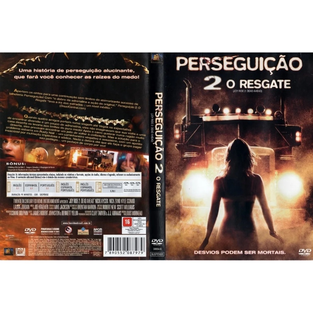 DVD Perseguição 2 O Resgate 2008 Dublado / Dual Áudio HD1080p