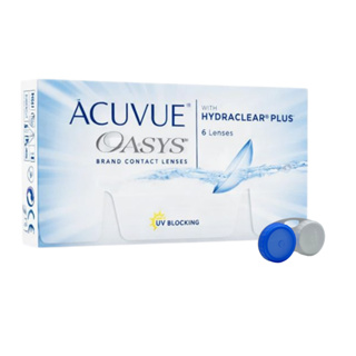 Lente De Contato Acuvue Oasys Com Hydraclear Plus Conforto + Estojo em Oferta na Shopee