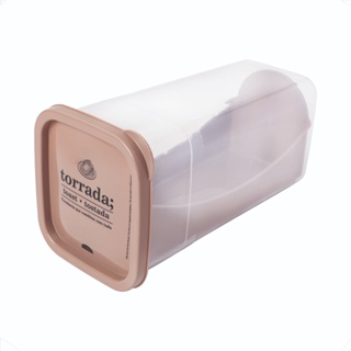 Pote Porta Bolacha Torrada Biscoito Com Bandeja e Tampa Decorado em Oferta na Shopee