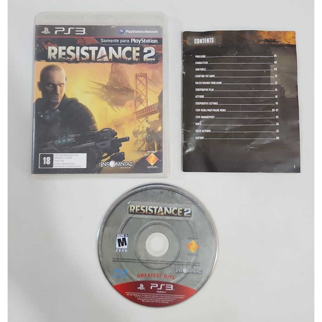 Resistance 2 - PS3 ( USADO )