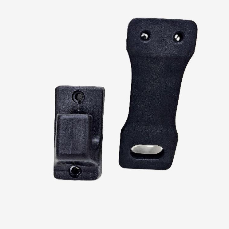 Trava da Porta Bau Caminhão Presilha Plástica com Gancho Kit Carreta Furgão Truck Facchini Modelo Reforçado Macho Femea em Oferta na Shopee