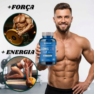 Suplemento Natural Original Pro-Man - Força , Disposição e Energia Genisis Nutrition - 60 Capsulas  Sem Sabor em Oferta na Shopee