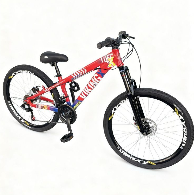 Bicicleta Aro 26 Vikingx Tuff-x25  Catraca Barulhento Freio A Disco