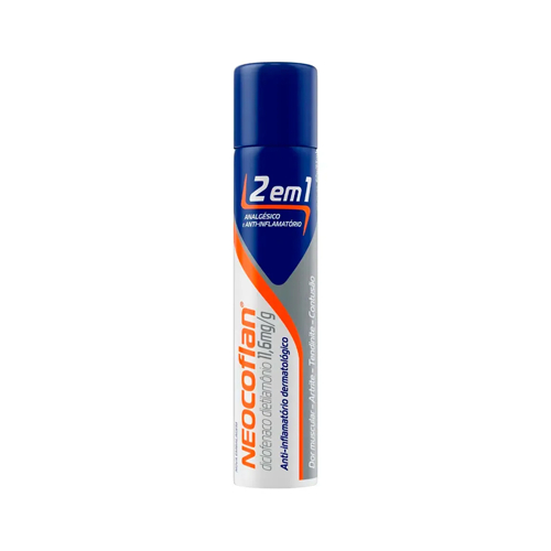 Neocoflan Spray Aerosol - 2 em 1 analgésico e anti inflamatório - 85ml