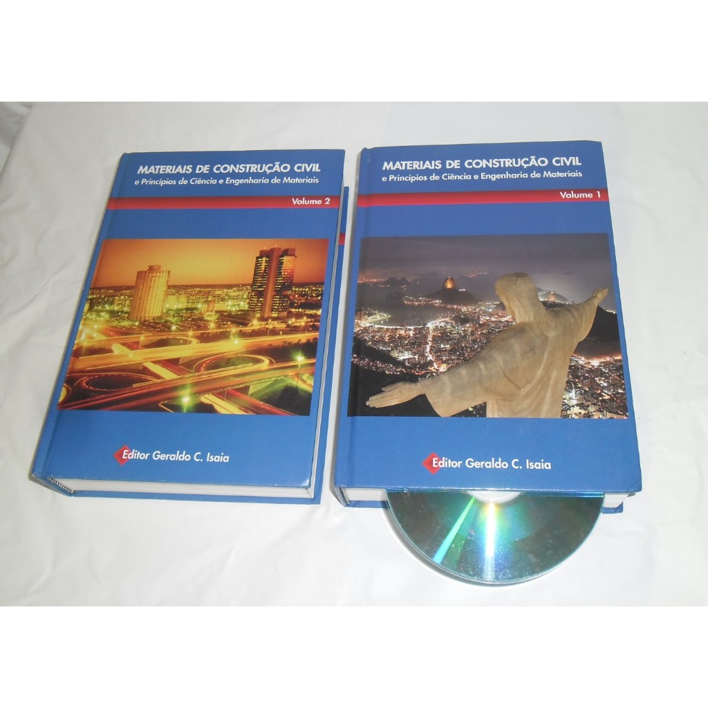 Engenharia Materiais Construção Civil Principios Ciencia - Geraldo isaia