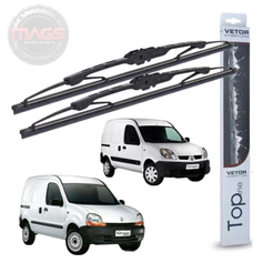 Par Palhetas Dianteiras Premium Kangoo (2000 a 2018) ORIGINAL Vetor
