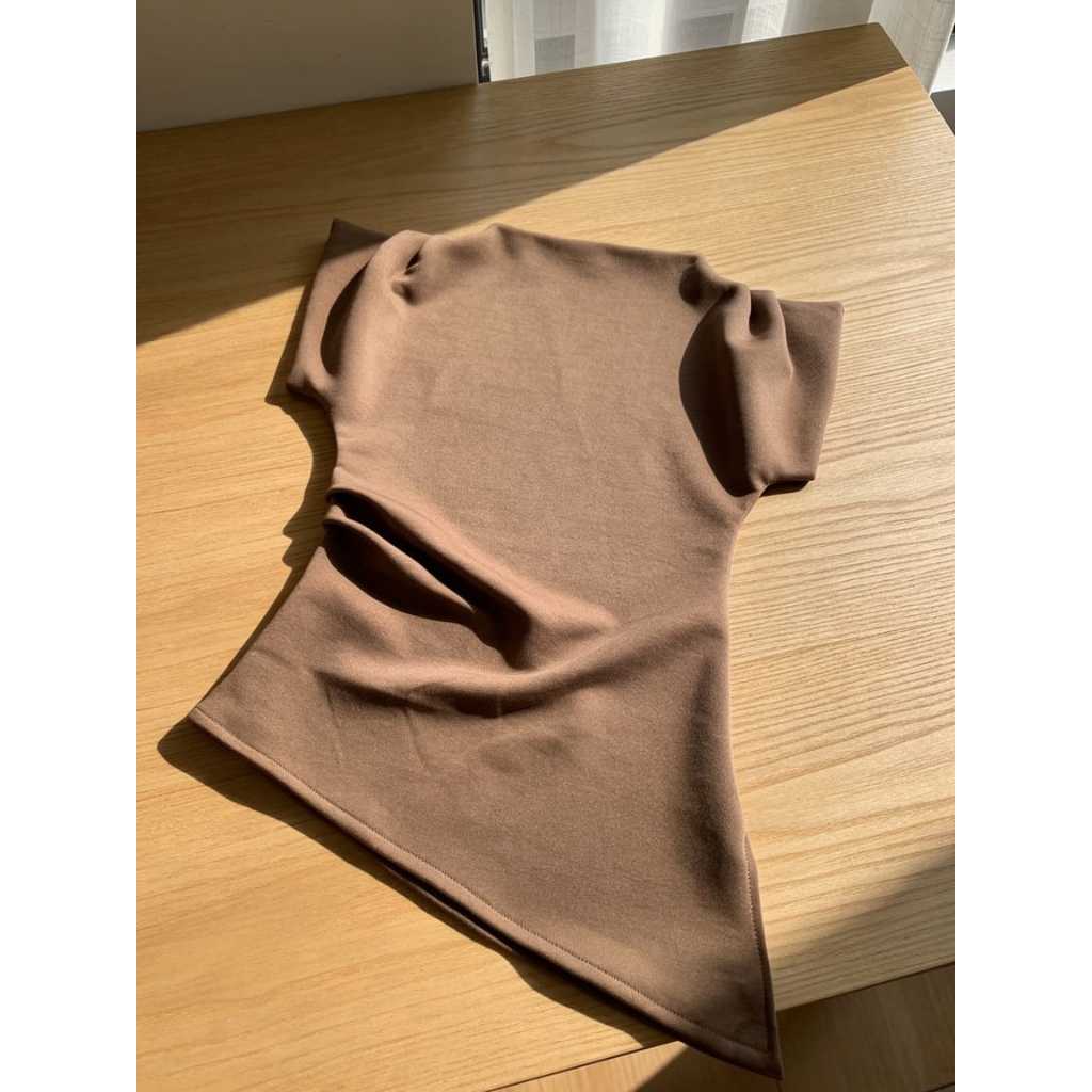 Blusa Regata Feminina Assimétrica Confortável Tecido Neoprene em Oferta na Shopee