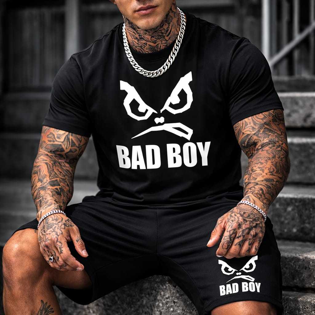 Conjunto Masculino Camisa 100% Algodão e Shorte de Moletom Adulto Basquete