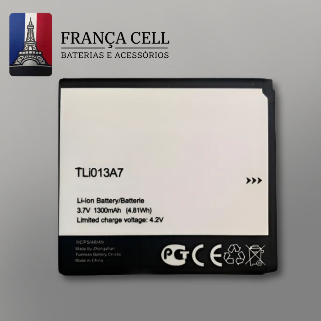Flex Carga Bat Alc atel Tli013a7 Pixi 4 4017f Original + NF + Entrega Direta