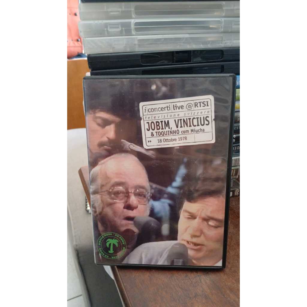 DVD JOBIM, VINICIUS E TOQUINHO COM MIUCHA  187