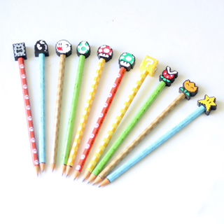 Kit Lápis Super Mario Bros Volta as Aulas Lembrancinha Aniversário em Oferta na Shopee