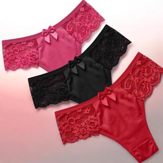 Kit Com 10 Calcinhas Renda Lateral Microfibra Premium e kit com 5 calcinha em Oferta na Shopee