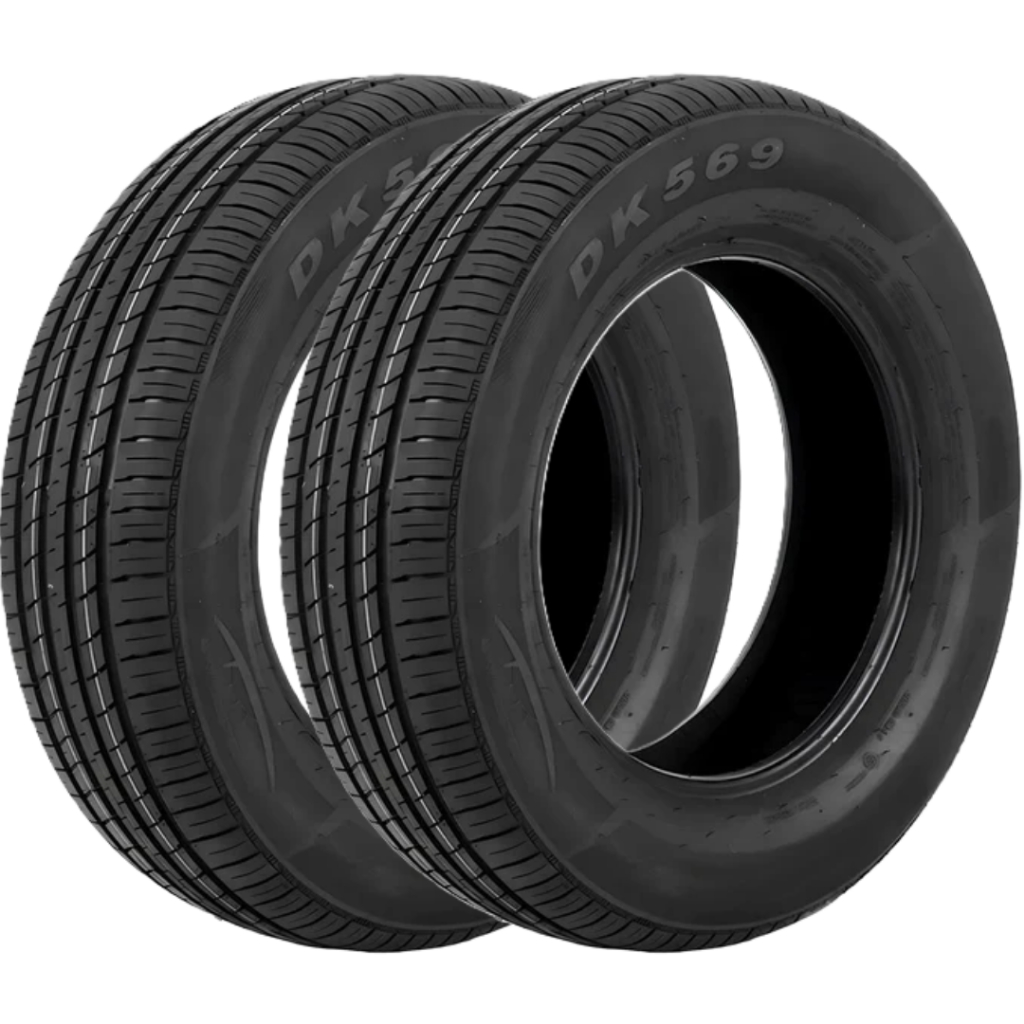 Kit 2 Pneus 185/65 R14 Alfamotors DK569 95/93T Novos Aro 14 6PR Reforçado
