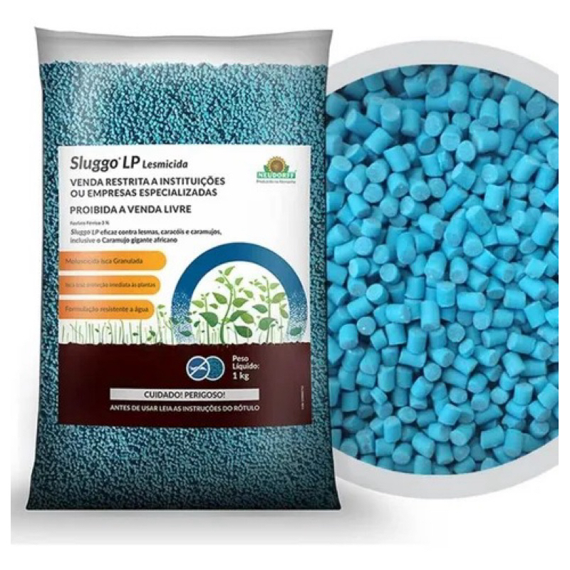 Isca Atrativa Orgânica Lesmas Caramujos Neudorff Sluggo Granulado 1Kg em Oferta na Shopee