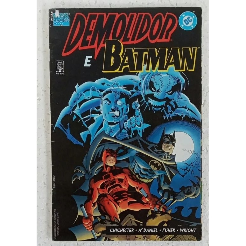Demolidor E Batman /abril (1998) Rarissimo