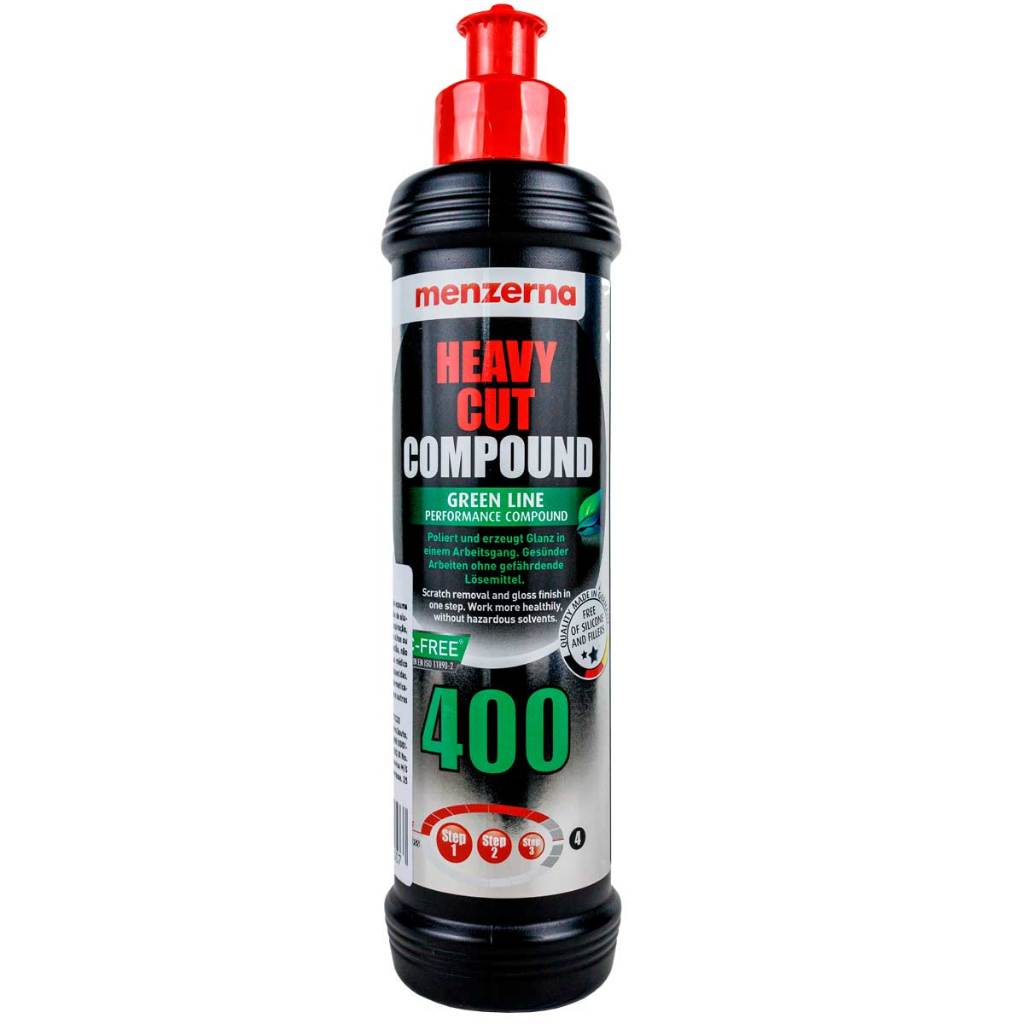 Composto de Corte Menzerna Heavy Cut Compound 400 Green Line - 250ml