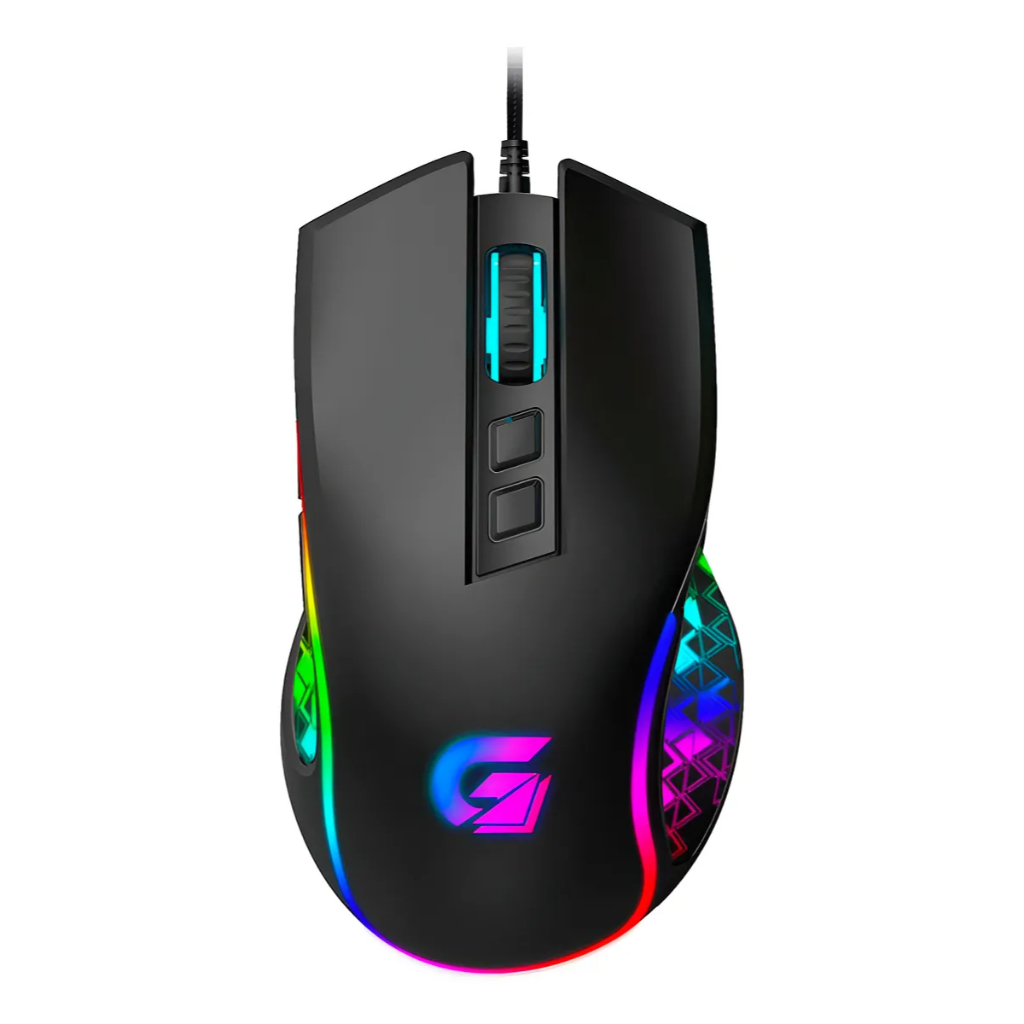 Mouse Gamer RGB Fortrek Vickers W/ Soft Cor Preto